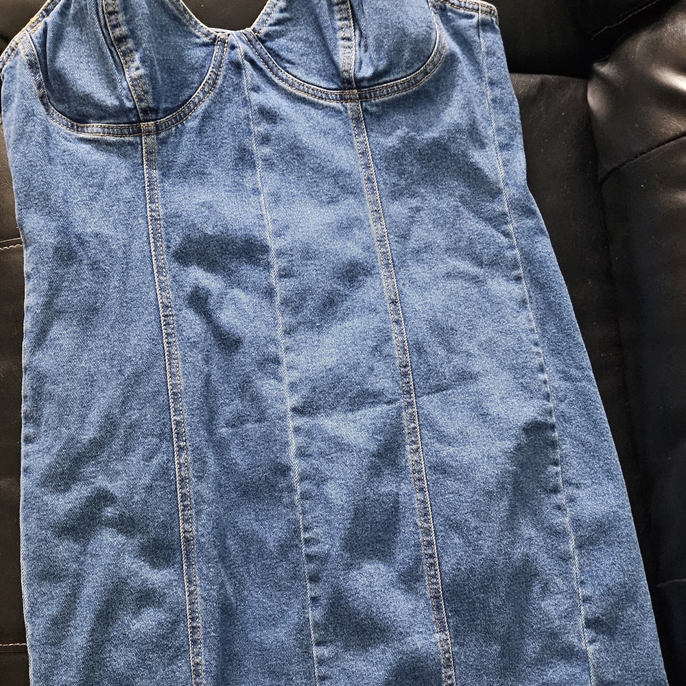 Steve Madden Classic Blue Denim Dress